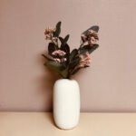 Nordic minimalist home living room flower arrangement decoration ins wabi sabi wind homestay decoration plain embryo striped vase - Image 5