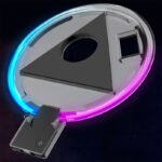 Ps5 host light-emitting base cool gradient color colorful charging stand charging tray bracket LED game peripheral accessories