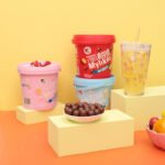 Available in stock 168g super-friendly bottled Mai Lisu chocolate flavor lactic acid bacteria flavor white peach flavor snack food