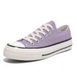 Winning canvas shoes women's solid color basic commuting Japanese all-match casual shoes women's 1970s re-engraved Harajuku skate shoes women - Image 5