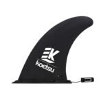 Plug in surfing tail rudder plug