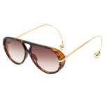 Foreign trade Europe and the United States retro large frame personality double beam sunglasses new aviator sunglasses cross-border fashion Europe and the United States 25 - Image 4