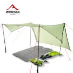 Ultra light double silicon fabric tent