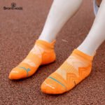 House Sports Home  Summer Thin Breathable Running Socks Professional Towel Bottom Sports Socks - Image 4