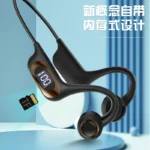 Air bone conduction Bluetooth headset 2022 new subwoofer sports neck-mounted ultra-long battery life mobile phone universal