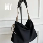 MY casual Oxford cloth large bag trendy knot tote bag female Japanese commuter bag large capacity shoulder bag trendy