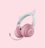 New BT029C cat ear luminous game gaming anchor headphone wireless bluetooth headset factory wholesale - Image 4