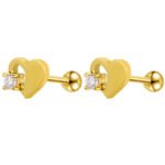 2023 new ins temperament earrings earrings Korean version European and American cross-border sweet hollow heart-shaped light luxury earrings wholesale - Image 5