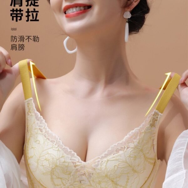 2023 new special price underwear sense no trace gathered adjustable wholesale bra without steel ring anti-sagging to receive auxiliary milk