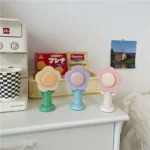 Retro rechargeable flower leafless small fan - Image 2