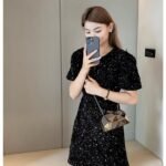 New cross-border acrylic bag, shiny shiny box, mini pouch, clutch, banquet shoulder crossbody bag - Image 4