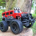 Cross-border children's four-way remote control car 1:14 off-road vehicle rechargeable pickup Hummer big truck boy car toy - Image 2