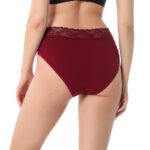 Foreign trade international independent station multi-size briefs lace Amazon cross-border ladies pure cotton high waist sexy underwear - Image 4