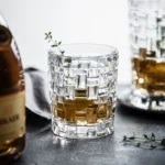 European Style Braided Shot Glass Large Cold Drink Crystal Glass - Image 2