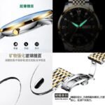Foreign trade AliExpress hot style Swiss certified imported double calendar waterproof luminous men's watch Korean fashion - Image 4