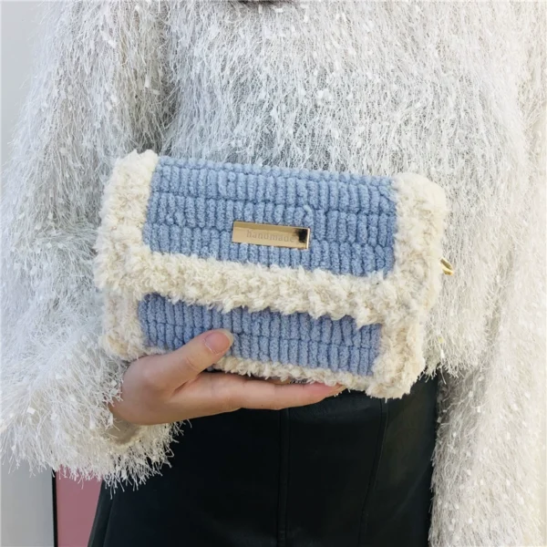 Hand woven bag diy material