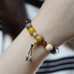 Eighteen seeds multi-treasure bracelet Bodhi 18 seeds 18 seeds Buddha beads jewelry Xingyue Wen play men's and women's bracelets live broadcast hit - Image 2