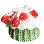 Handmade strawberry cake bag - Image 5