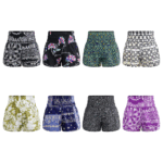 Factory Direct Totem Digital Printing Ladies Outdoor Sports Shorts Home Commuter Casual Pants European Women's Clothing - Image 2