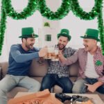 Cross-border new St. Patrick's green clover top Irish festival atmosphere decoration scene props - Image 2