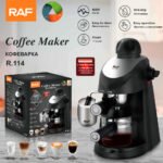 RAF European standard cross-border semi-automatic Italian cross-border new home commercial coffee machine milk froth pull flower pump pressure
