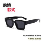 Square frame Y2K European and American sunglasses sunglasses ultraviolet fashion Russian amazon cross-border wild ins men and women - Image 3