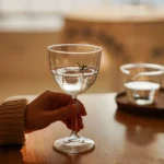 Siyue glass champagne goblet red wine glass household high-value luxury Nordic ins style creative wine cup