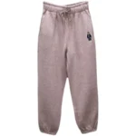 Pure cotton ~ the counter withdraws the bear bear embroidery casual sweatpants women's autumn and winter thickened beam feet look thin all-match sports pants - Image 5