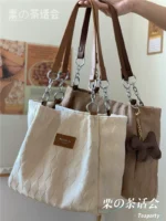 2022 new autumn and winter bags women's Japanese all-match portable shoulder bag ins college students commuting tote bag - Image 5