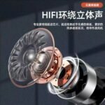 S03 cross-border new non-in-ear bone conduction Bluetooth headset hanging ear clip type HIFI sports gas conduction headset Q80 - Image 4