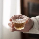 Retro ice dew Japanese wine glass sake glass glass white wine glass set spirit glass wine set wine dispenser wine cup - Image 2