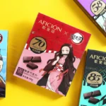 Gopher Ode to Ghost Slayer Blade Jointly Heiqiao 100% Pure Dark Chocolate Tanjiro Nezuko Internet Celebrity Fitness Snacks - Image 3