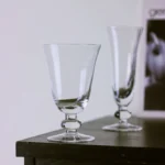 Medieval short-legged red wine glass Japanese cocktail glass glass wine set creative cold drink glass beer glass fruit wine glass