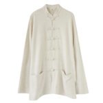 Improved Hanfu standing collar button coat - Image 3