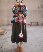 Handmade strawberry cake bag - Image 3