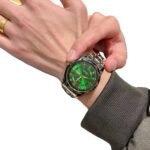 Swiss foreign trade watch wholesale waterproof steel band men's watch luminous calendar quartz watch explosive men's watch on behalf of the company - Image 5