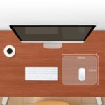 Photovoltaic glass mouse pad silky feel, no sweat, easy to clean, toughened four-sided fine grinding model with pattern - Image 6