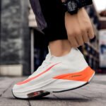 Cross-border plus size marathon sports running shoes men's mesh breathable fashion low-top air cushion shoes - Image 4