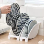 Japan imported kitchen storage rack cabinet dishes pan storage rack multi-functional drain rack storage artifact - Image 3