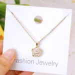 Popular new fashion necklace light luxury ins style women's necklace lucky simple wind jewelry popular jewelry - Image 3