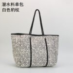 Self-supporting punching diving material beach bag mother bag manufacturer large capacity ladies beach bag - Image 6