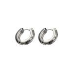 Yongcheng s925 sterling silver earrings niche design sense of high-end earrings American retro star earrings earrings autumn and winter - Image 5
