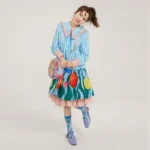 Lovely tulip cotton ruffle skirt - Image 2