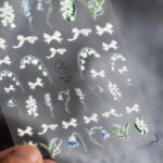 Japanese TENSOR new craft nail stickers pro frosted thin transparent back glue nail stickers finger craftsman bean soup x joint series - Image 6