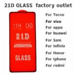 21d Tempered Glass Screen Protector HD Full Screen Coverage Tempered Film is suitable for TECNO INFINEX series