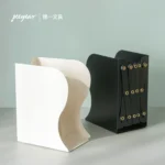 Simple metal telescopic book stand for students with desktop book clip book by book baffle simple folding bookshelf simple stand book shelf high school student desk book book storage rack - Image 3