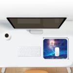 Photovoltaic glass mouse pad silky feel, no sweat, easy to clean, toughened four-sided fine grinding model with pattern - Image 9