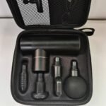 Foreign trade cross-border portable mute aluminum alloy massage gun fascia grab Shenzhen factory hot sale mini mini fascia gun - Image 9