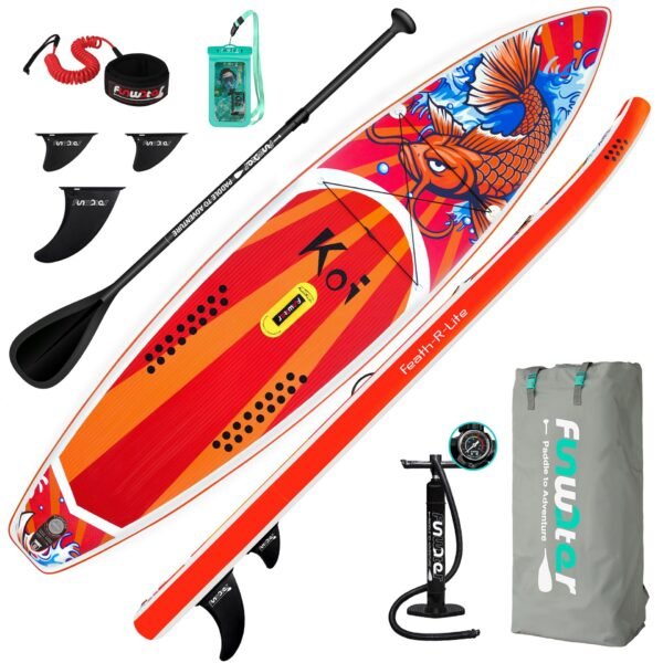 Professional SUP water skiing paddle