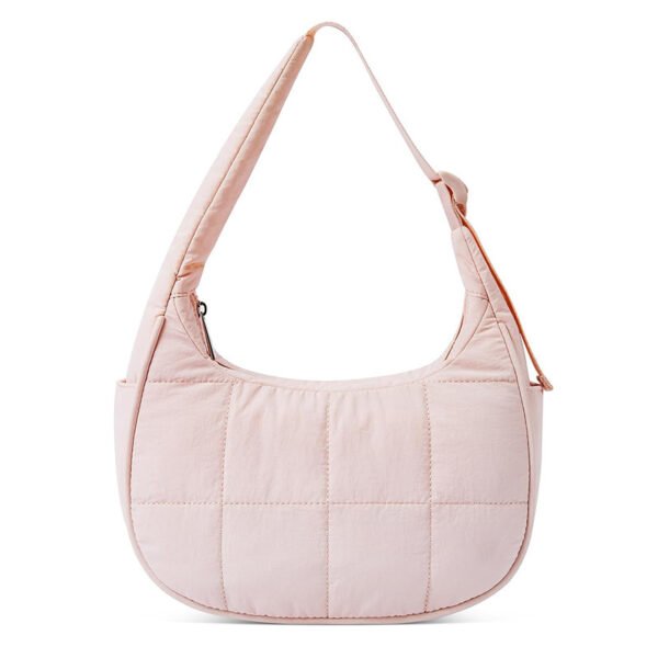 New Fashion Women's Small Down Bag Shoulder Bag Nylon Shoulder Bag and Tote Bag with Adjustable Strap